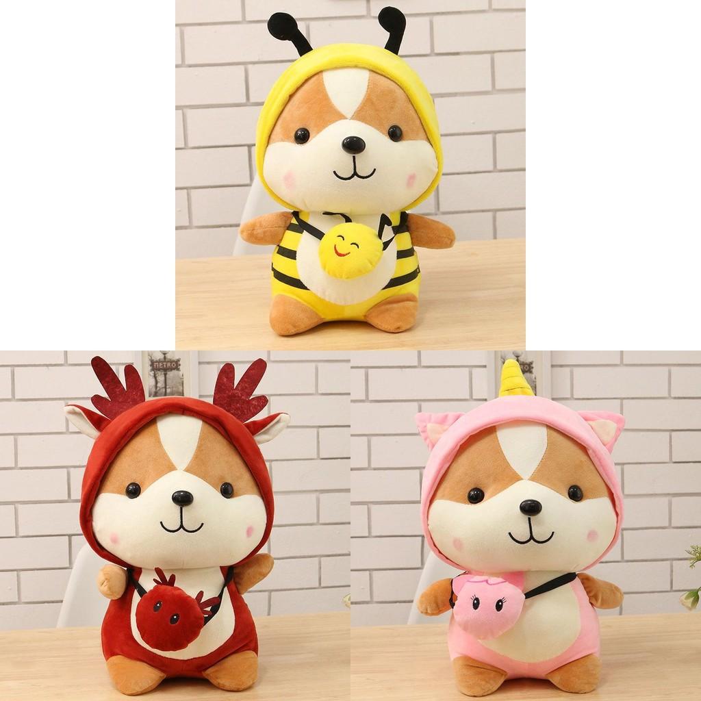 Squirrel Adorable Dinosaur Bee Deer Unicorn Plush Toy Stuffed Toys Gift Kids