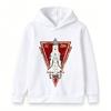 Kids Boys Girls Pullover Hoodie, Vintage Soviet Buran Space Shuttle Print Casual Hooded Sweatshirt for Space Fans, Comfortable Long Sleeve Tops for Da