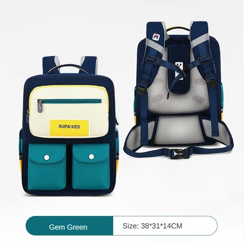 Children's Schoolbags for Grades 1-3, Weight-reducing and Spine-protecting, Large-capacity Primary School Students' Schoolbags
