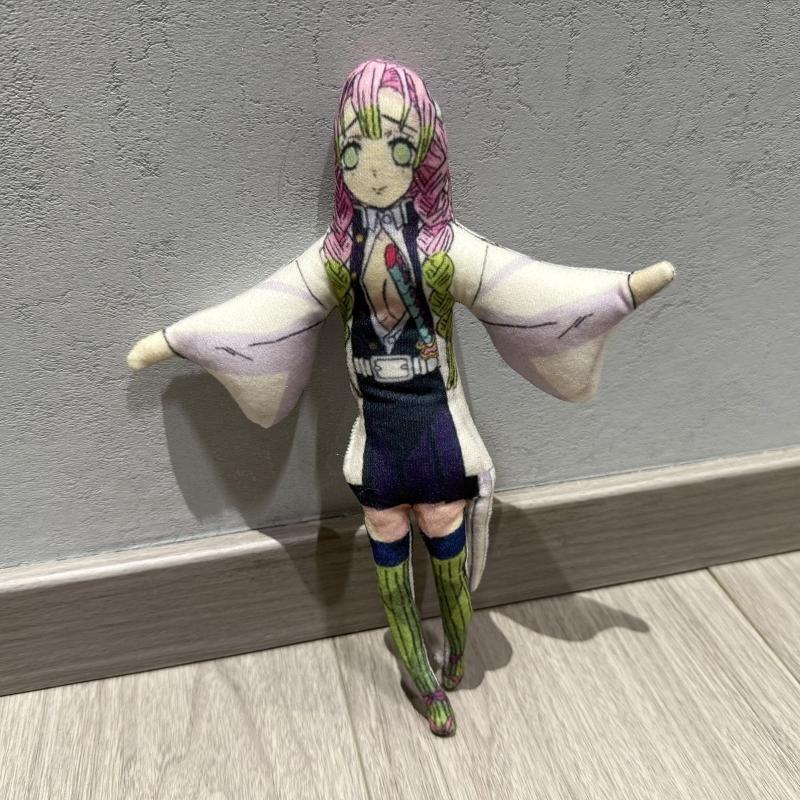 Demons Slayers Kimetsu No Yaiba Kochou Shinobu Kamado Tanjirou Kamado Nezuko Plush Toy Action Figure Abstract Stuffed Doll Gifts