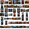 50PCS World Landmark Travel Sticker Classic Toy Tag DIY Gift Sealing Label Children Label Thank You Stickers Decoration Supplies