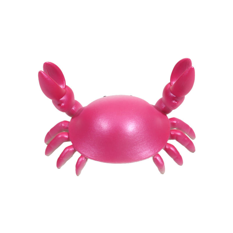 Creative Crab Weightlifting Pen Holder Creative Cute Crab Cellphone Storage Bracket Storage Rack Desktop Ornament