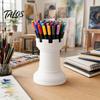 Talos Chess Pen Holder, Makeup Brush Organizer, Minimalist Desk Decor, Multifunctional Organizer for Pens Brushes Dried Flowers, Creative Gift Office