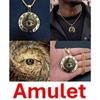 Eye God Necklace Pendant Amulet Talisman Ancient Egypt Egyptian Protection Afterlife Jewelry Gift Hip Hop Rock Goth Gothic