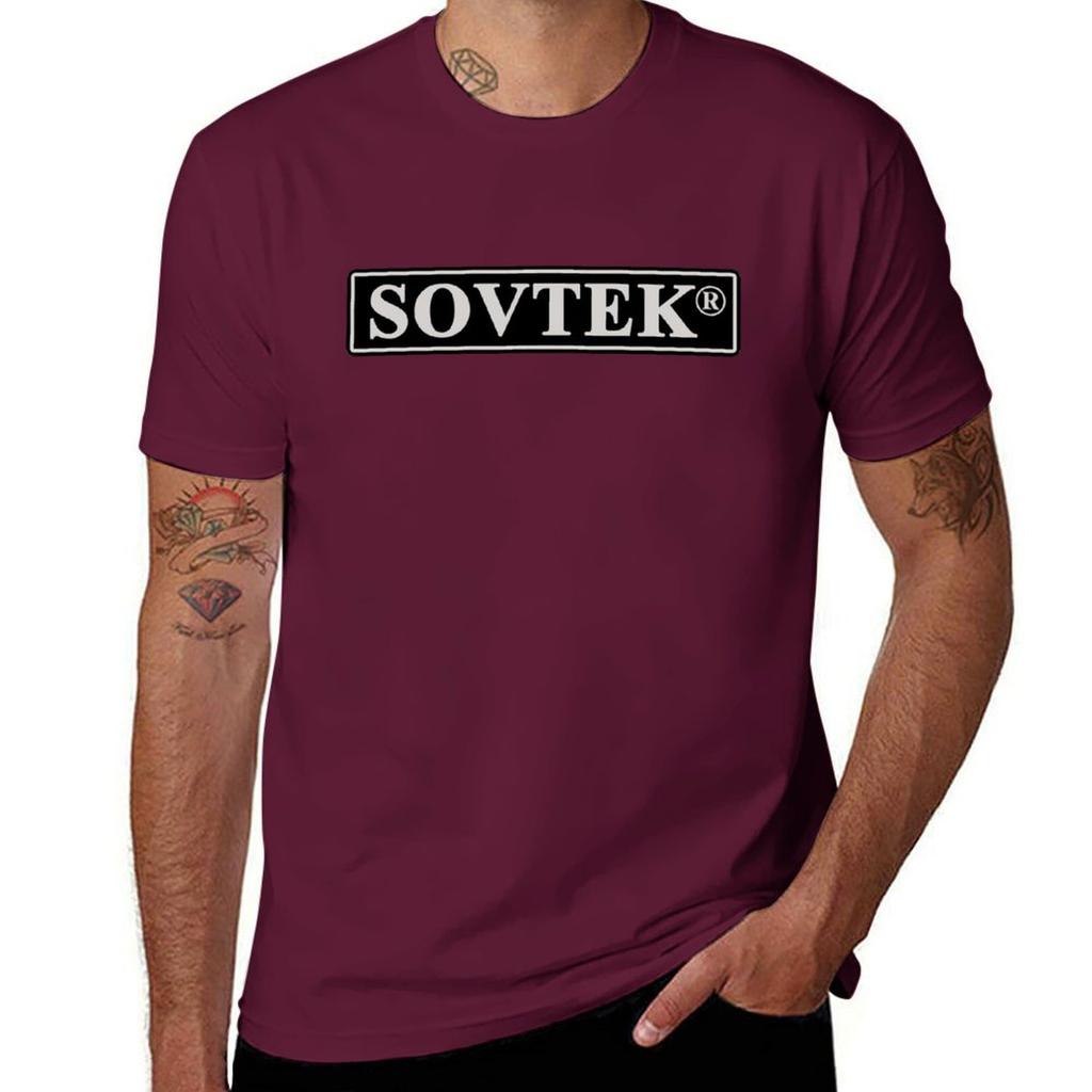 SOVTEK T-Shirt Cute Clothes Boys Whites Mens Plain T Shirts