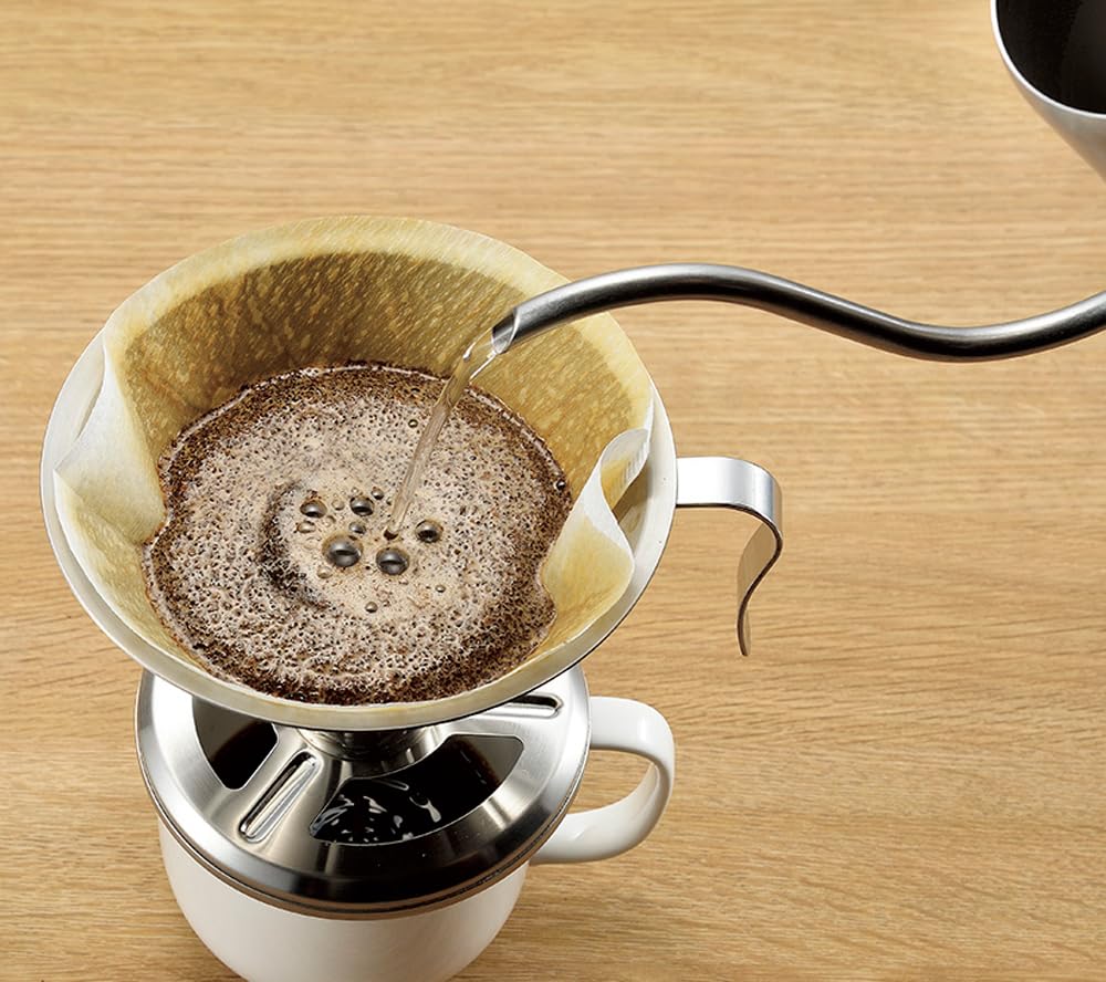 Yokoyama Enju no Waza Coffee Drip Pot 420ml Satin EJC-400