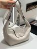 Niche Design Dumpling Cowhide Leather Women's Underarm Crossbody & Handbag - Large Capacity, High-End Feel