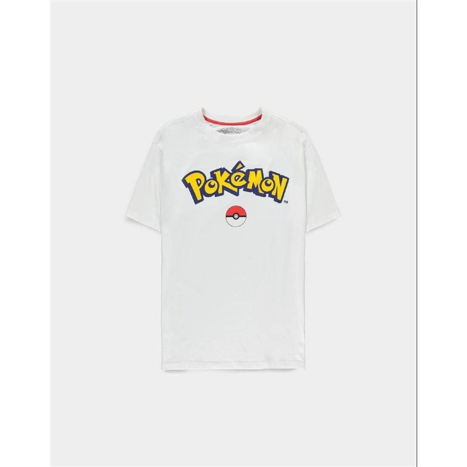 

Difuzed POKÉMON - Logo CORE - Oversized Men s Short Sleeved T-Shirt (l) White XXXXXL білий