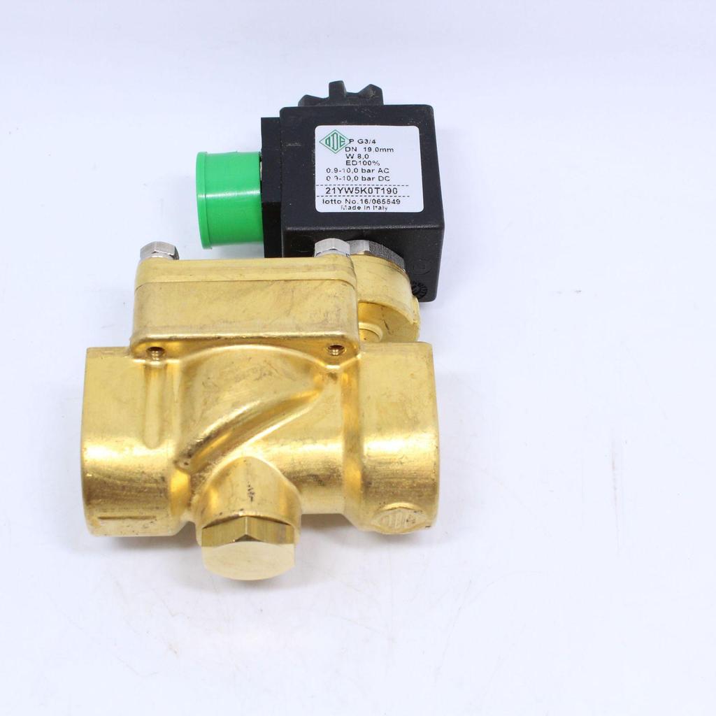 Italian Solenoid Valve DN20 24V Pilot Piston Type Normally Closed