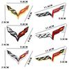 3D Metal Car Emblem Badge Sticker Decoration For Chevrolet Cruze Sonic Silverado Corvette Trax Camaro Captiva Suburban Equinox