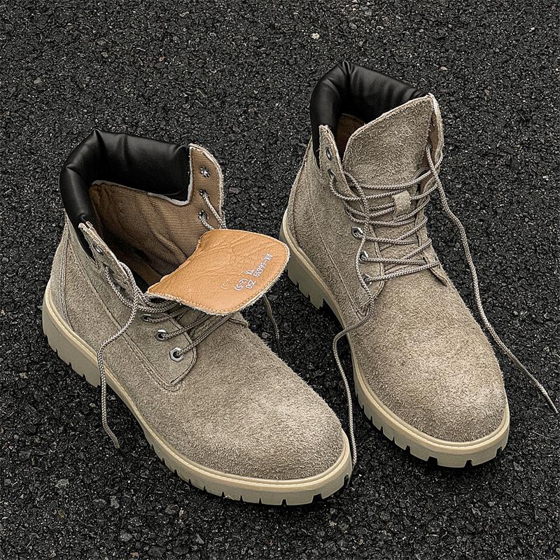 Fashion Leather Ankle Boots For Man Genuine Leather Big Size Boots High Quality Designer Formal Platform Casual Boots Fashion