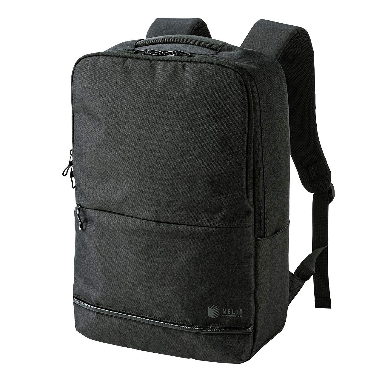 

Sanwa Supply Casual PC Fits Wide Backpack, Water-Repellent, Lightweight, 15.6-inch Screens, Black, BAG-BP16BK чёрный