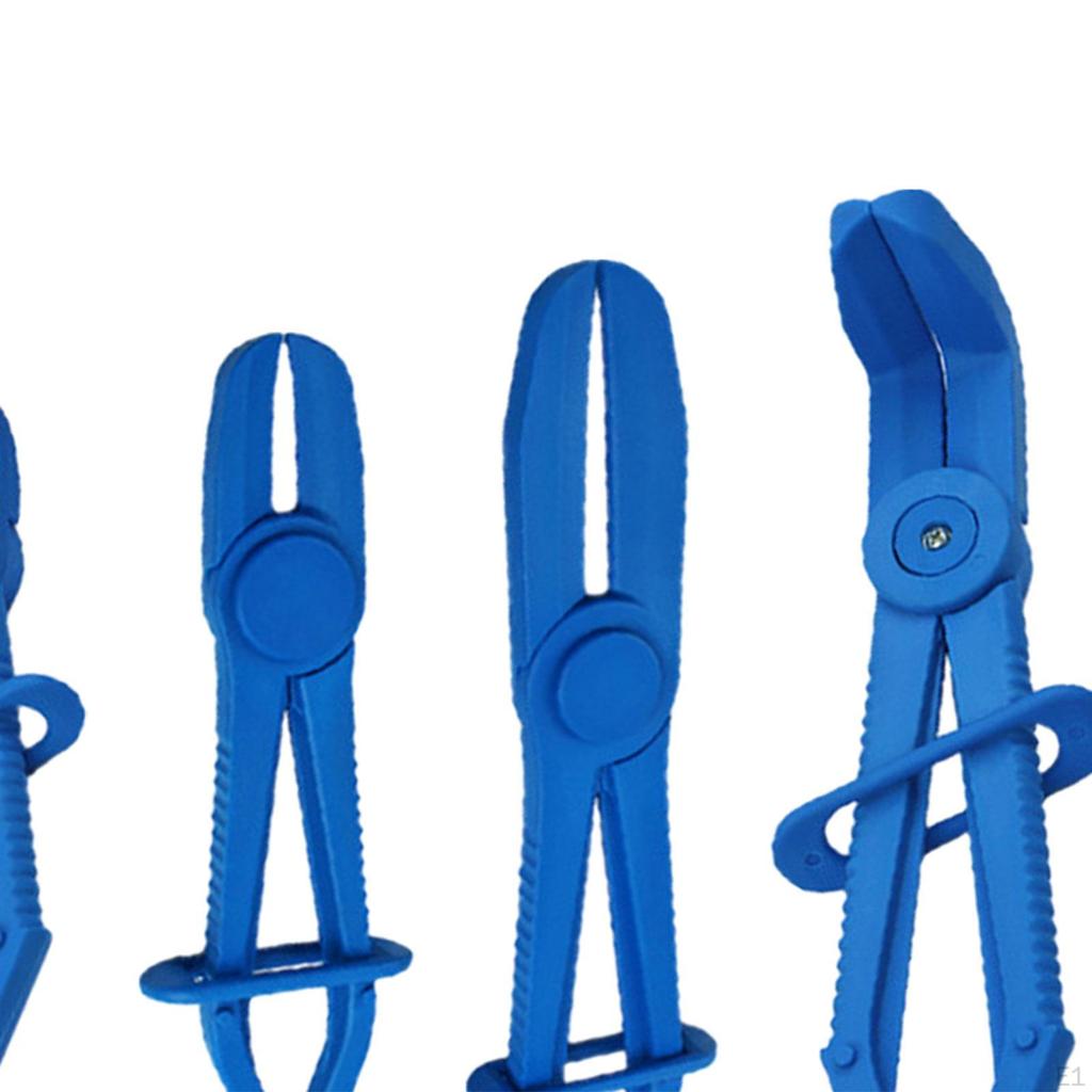 6 Stücke Schläuche Cutoff Zange Schlauch Prise Kurve Reparatur Werkzeuge Öl Wasser Kraftstoff Linie Zange Klemmen