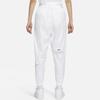 Nike Logo Print Sports Adjustable Waist Tapered Woven Pants Women Bottoms White DJ8997-100