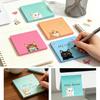 Cute Printed Self-Adhesive Memo Pads 9 Pack, 50 Sheets Per Pad Small Sticky Notes For Office School Note Taking