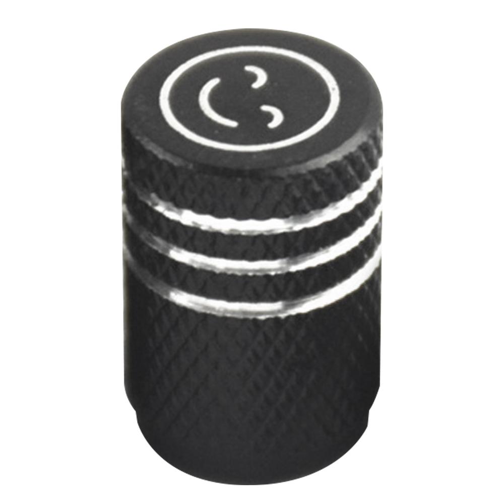 Aluminum Alloy Valve Stem Tire Valve Cap Laser Car Logo Unique Car Tire Decoration Screw-on Small Accessories