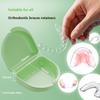 High Quality Double Layer Retainer Braces Storage Box Soaking Invisible Teeth Denture Cleaning Tooth Portable Storage Case
