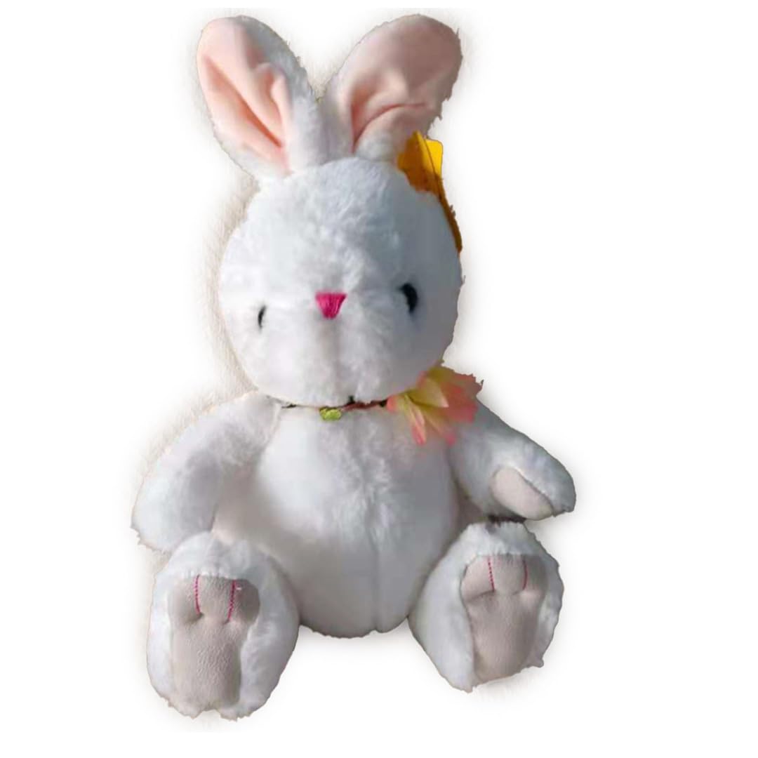 

TOMMYFIELD Rabbit Plush Wedding Soft Present Toy, Gift, Doll, (White Rabbit) [Used]