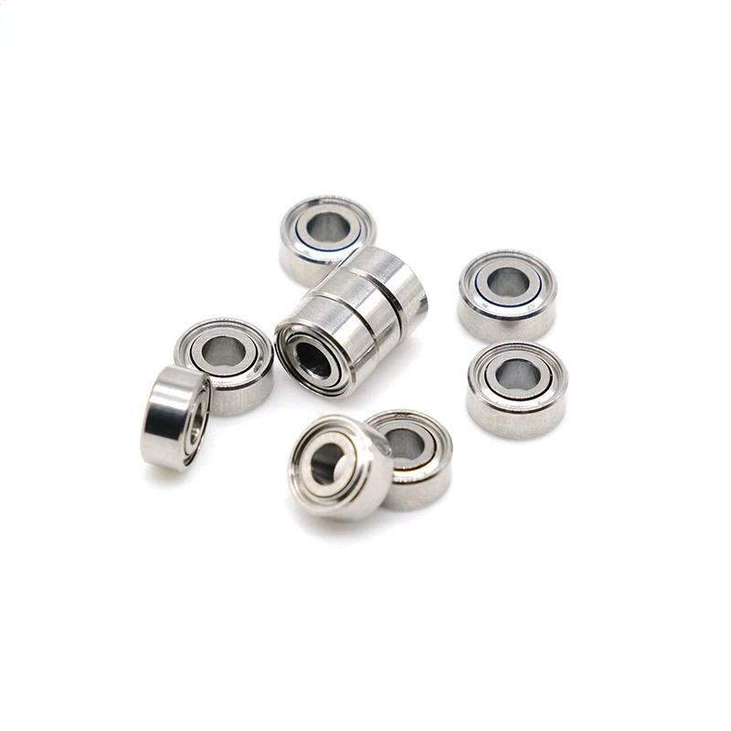 10PCS 682ZZ 2x5x2.3 mm Deep Groove Ball Bearings Chromium Steel Material High Wear Resistance For Aircraft Models And Toy Motors