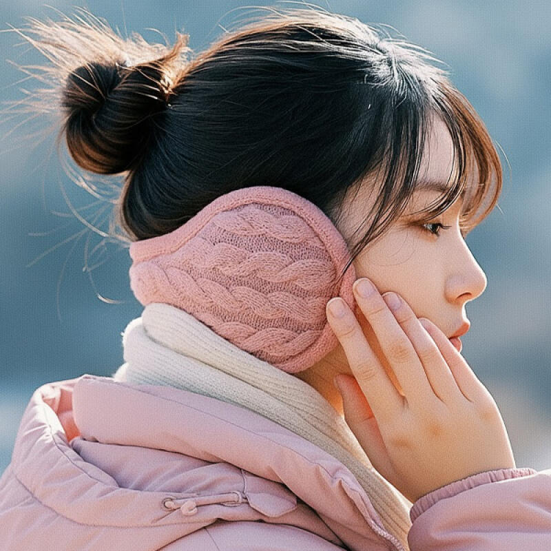 HICKIES Knitted Twisted Earmuffs Winter Earmuffs EM10