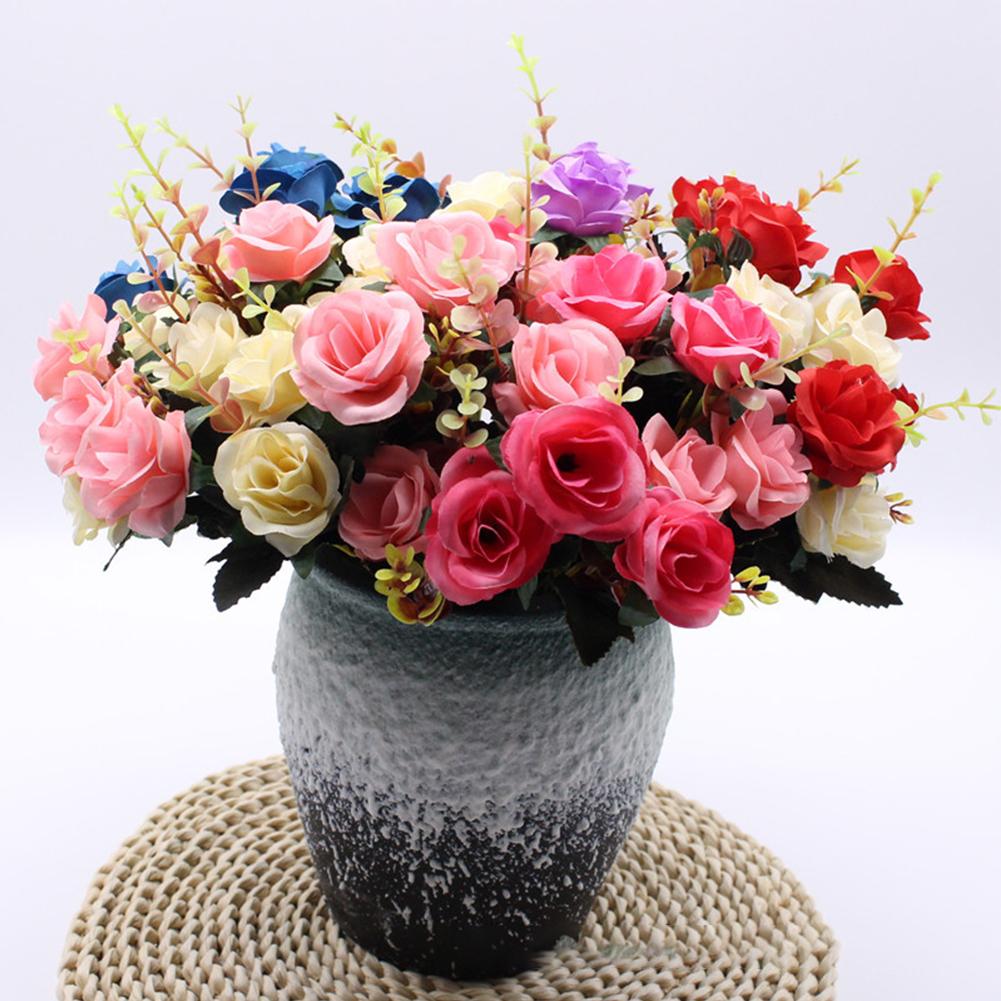 Vibrant and Beautiful Artificial Roses for Home and Wedding Decoration