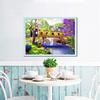 Diamond Painting Bridge And River Rhinestone Diamond Embroidery Scenic Cross Stitch