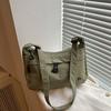 Lightweight going out simple messenger bag multi-functional nylon portable dumpling bag fashionable commuter niche shoulder bag
