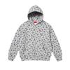 Retro Floral Hooded Cardigan Sweatshirt - Thick, Loose Fit for Spring and Autumn
