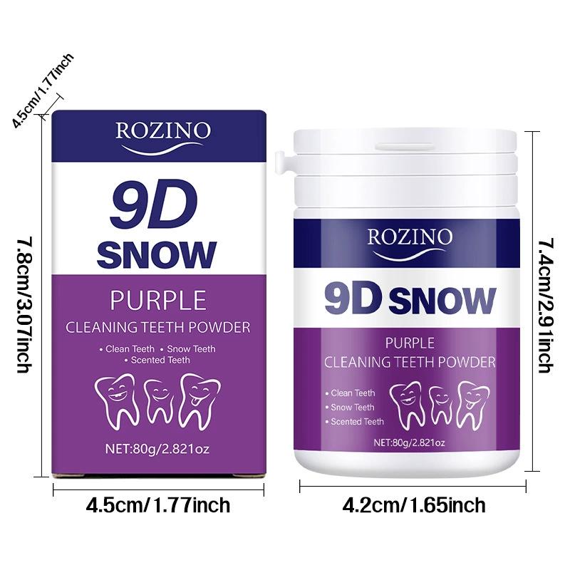 Tooth Powder Freshens Breath Removes Yellowing Smoke Stains Yellowing Bad Breath It Is Gentle in Protecting Gums Teeth