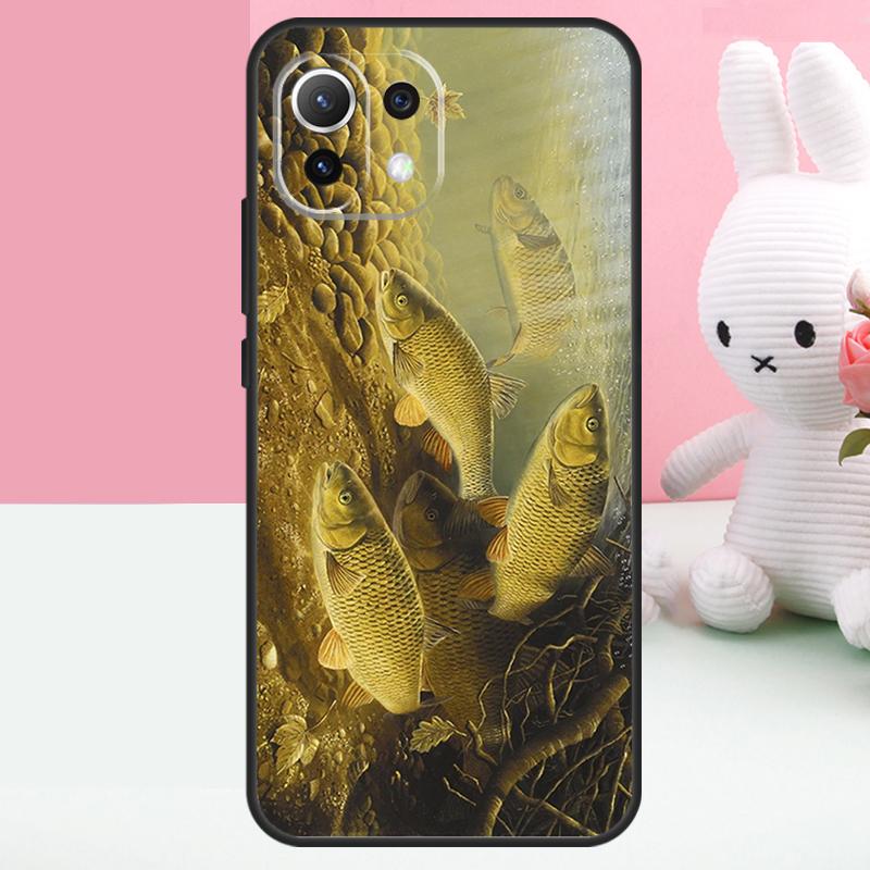 Chub Carp Fish Case For Xiaomi 14 15 Ultra 15T 13T 14T 17 Pro Max POCO F8 Ultra X7 X5 X6 Pro F5 F6 F7 Funda