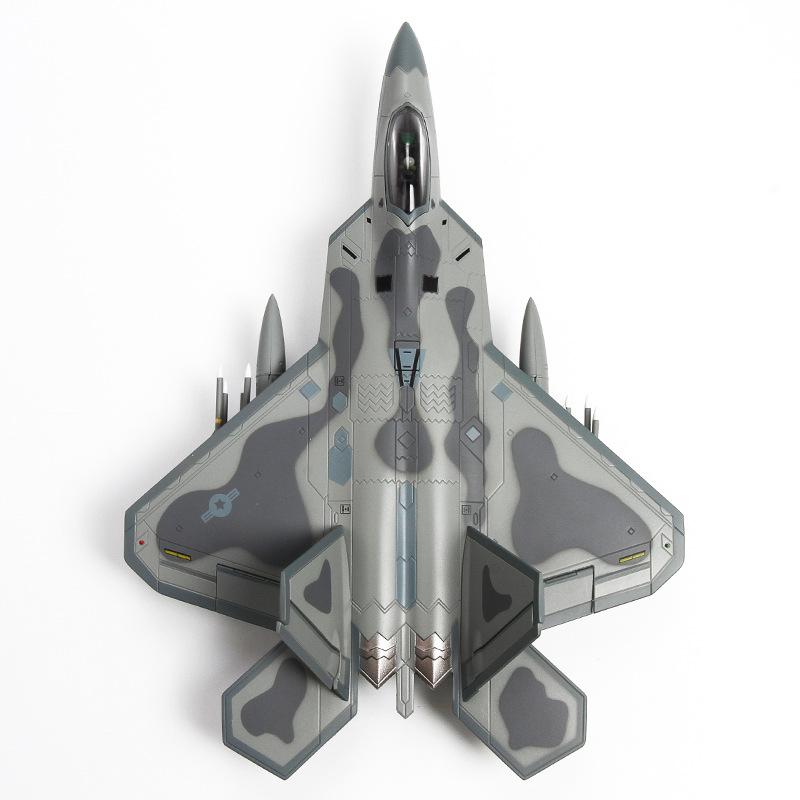 

Военные модели игрушки масштаба 1/72 для армии США F-22 F22 Raptor истребитель армия США военно-воздушные силы литой металлический модель самолета игрушка