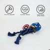Dog Toy - MARVEL - Rectangular - Blue - 9.5 X 30 X 9.5 Cm - Fabric
