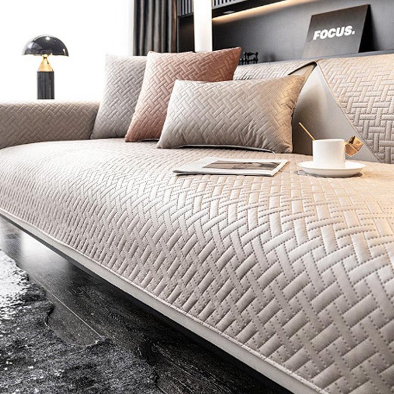 Technologie Stoff Wasserdichter Sofabezug Rutschfest Vier Jahreszeiten Universal Sofa Handtuch Nordisch Wohnzimmer Sofa Kissen Dekor
