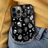 Girly Pastel Witch Goth Witch Cat Soft Phone Case for iPhone 17 Air 16e Pro Max 15 Pro 13 14 Plus 11 12 MagSafe Magnetic Coque