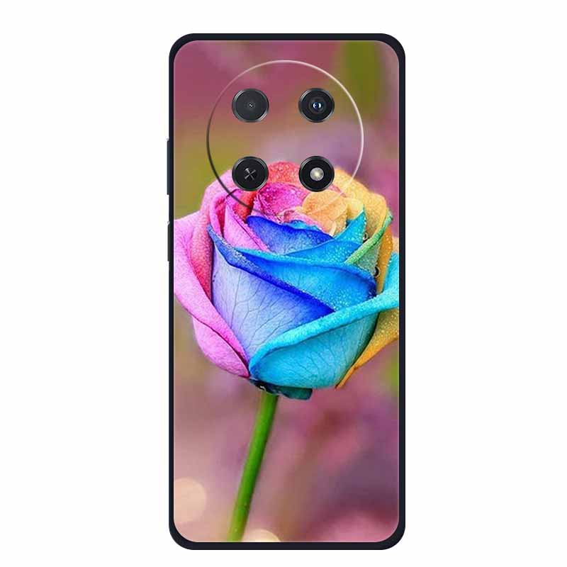 Phone Case For Huawei Nova 14i Back Cover Case Shockproof Black Silicone Soft Funda Para For Huawei Nova 12i Y91 13i Case Coque
