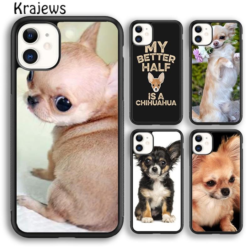 Krajews Animal chihuahua Phone Case Cover For iPhone 17 Air 16 15 14 plus 12 13 pro max coque Shell Fundas