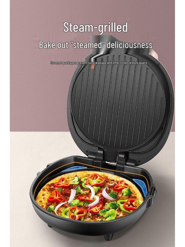 Supor Dual-Sided High-Heat Electric Griddle for Pancakes and Meat