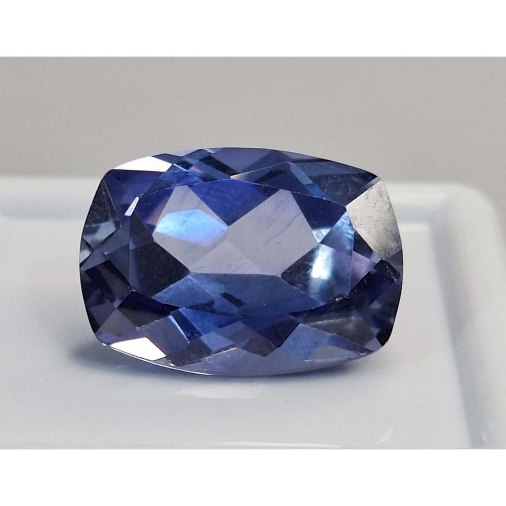 Certified Natural Blue Color Sapphire Cushion Cut 11-13 Ct Beautiful Gemstone
