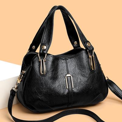 Borsa da Donna alla Moda, Borsa a Spalla Singola Crossbody Retro di Grande Capacità, Borsa a Mano, Zaino da Donna