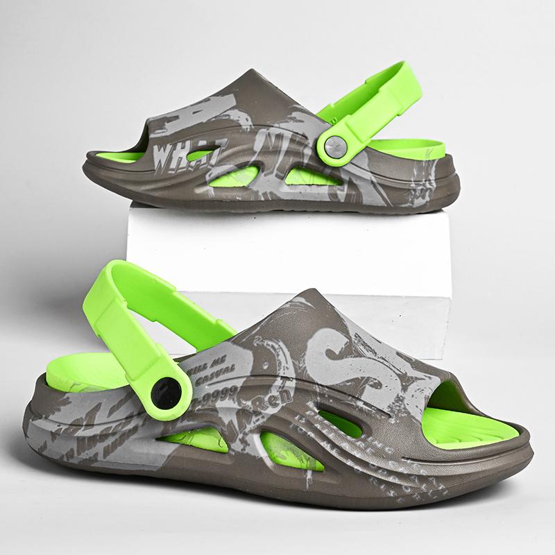 2024 New Men Slippers Summer EVA Soft-soled Platform Slides Sandals Indoor Outdoor Walking Beach Shoes Flip Flops Mens Shoes