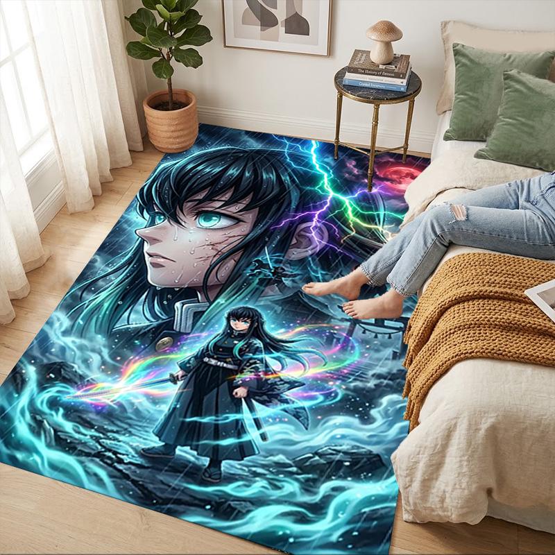 Dark Fantasy Living Room Nonslip Area Rug Soft Carpet For Bedroom Game Playroom Sofa Office Home Decor Doormat Christmas Gift C922206