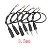 1Pcs 2/3/4Pins Mono Stereo AUX Connector 2.5mm/3.5mm Earphone Mic Repair Cable  Mic DIY Accessory