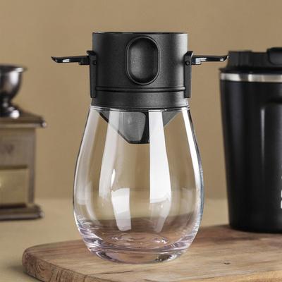 Kaffeefilter Tragbarer Edelstahl Kaffee Tee Trichter Wiederverwendbarer Tee-Infuser Kaffeetropfer Drip Für Zuhause Büro Outdoor Reise