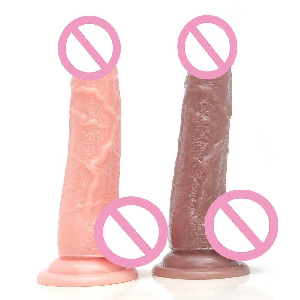 35mm Simulation Dildo Female Masturbator Dildo JJ Couple Adult Product