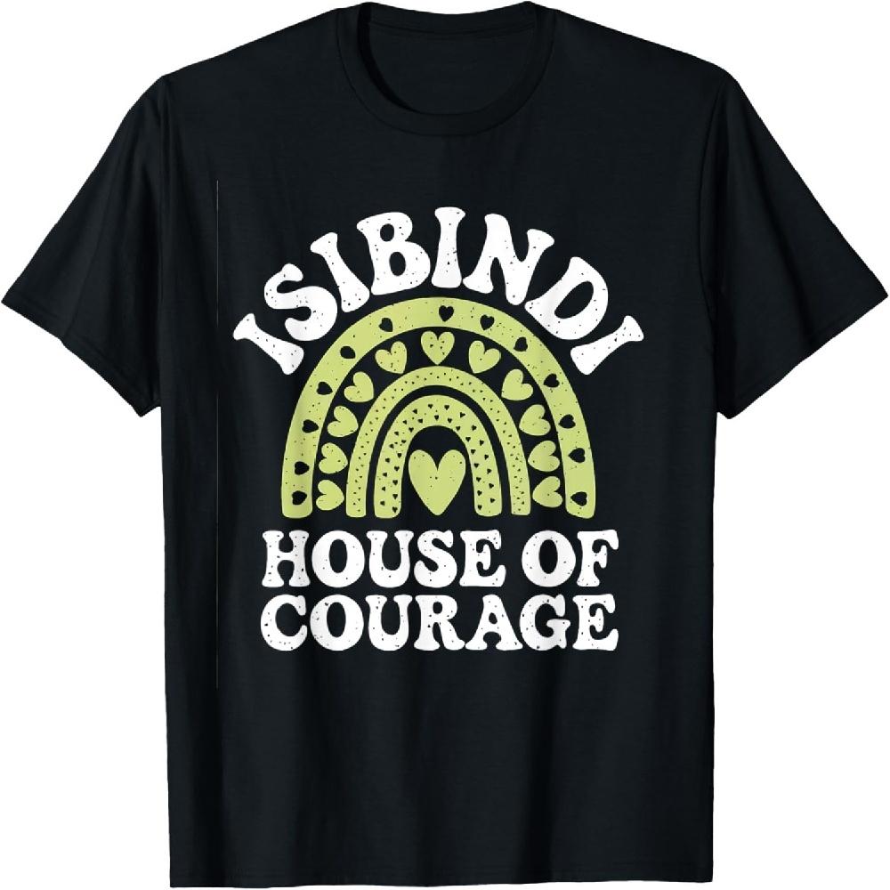 Isibindi House Of Courage Boho Heart Rainbow T-Shirt XXXXXL чёрный
