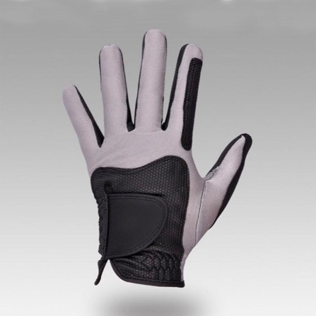 Golf Left Hand Glove Polyester High Elasticity Breathable Washable Single Golf Glove for Men Women