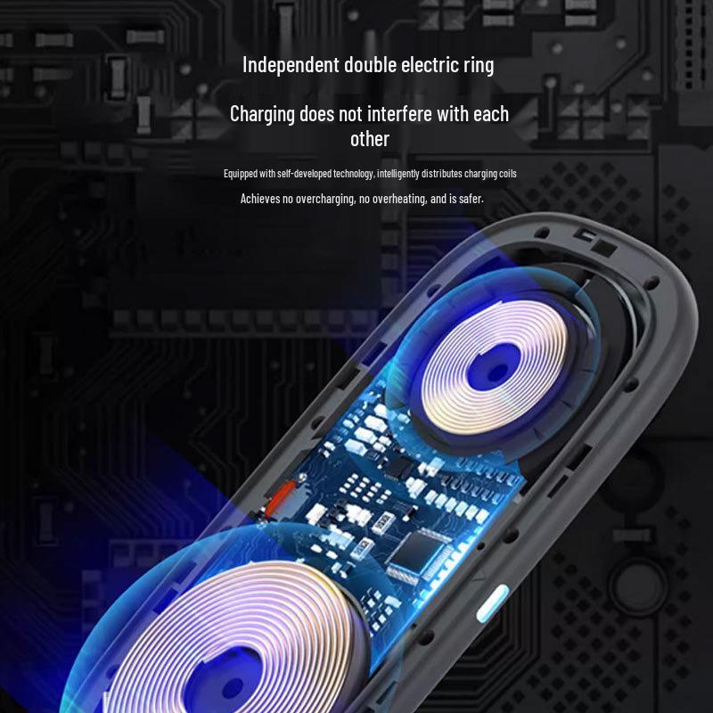 Dual Wireless Charger for Phone & Watch: Simultaneous Fast Charging