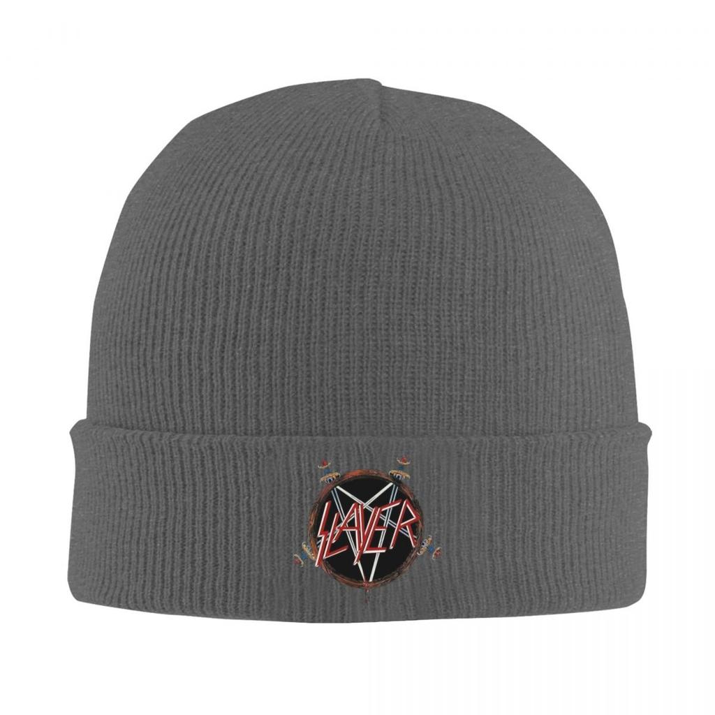 Czapka z Logo Slayers Ciepła Dzianinowa Hip Hopowa Czapka Zimowa Jesienna Outdoorowa Czapki Beanie dla Unisex Dorosłych