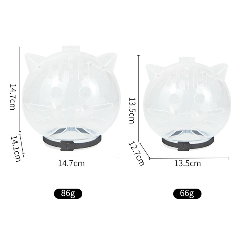 Breathable Cat Muzzle Anti Licking Cat Hood Nail Trimming Grooming Mask for Pet Grooming Bathing Nail Trimming