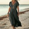 New loose holiday style casual dress summer